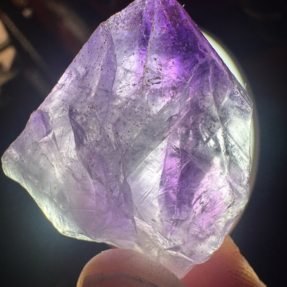 Vera Cruz Raw Purple Amethyst/Quartz